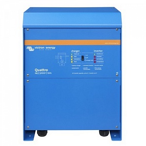 Гибридные инверторы с зарядным устройством VICTRON ENERGY серии Quattro 12/24/48В (3кВА-15кВА)